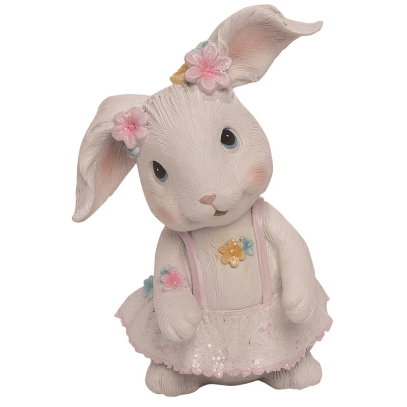 tall easter bunny figurine